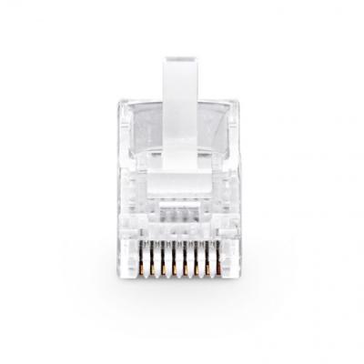 中国 正確なケーブルネットワークケーブルコネクタ RJ45 Cat5 Cat 5E UTP FTP 8ピンシールドコネクタ 販売のため