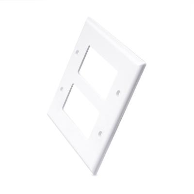 China 12-24V American Standard Plastic Wallplate Decora Switch Cover Socket voor Muursluiting Te koop