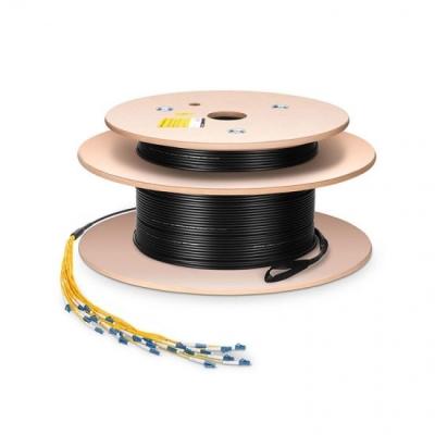 Κίνα Τύπος ινών 62.5/125um 8/125um LSZH Armored Sc/UPC-Sc/UPC Black Indoor/Outdoor Patch Cord προς πώληση