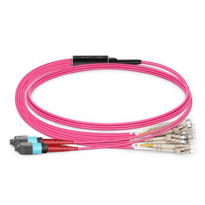 China 24 Fibers Cluster Branch MPO/MTP Single Mode Fan-out Patch Cord with Return Loss ≥ 50dB for sale