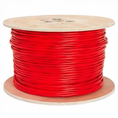 China Industrial Fire Alarm Cable PVC Jacket Rated-FPL 2-14 AWG Solid Bare Copper Conductors for sale