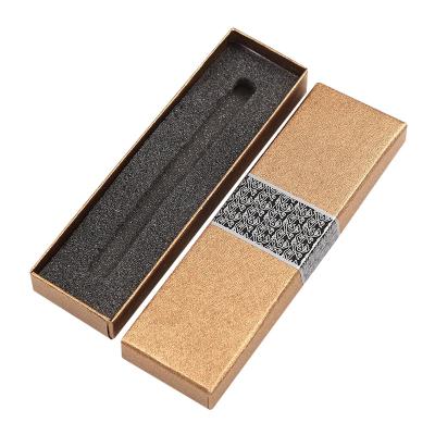 China Rigid Premium Cardboard Paper Boxes Luxury Recyclable Custom Design Gift Pen Pencil Packaging Box for sale