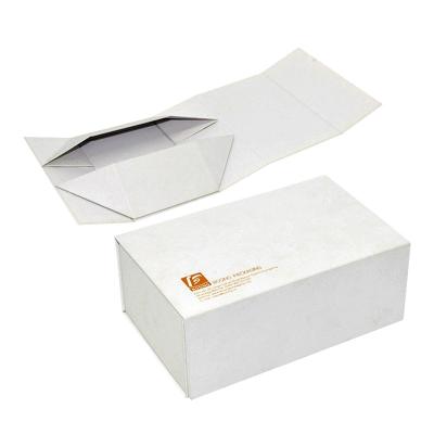 China Cheap Foldable Luxury Hot Foil Stamping Rigid Logo Recyclable Gray Board Paper Magnetic Closure Customized Boxes for sale