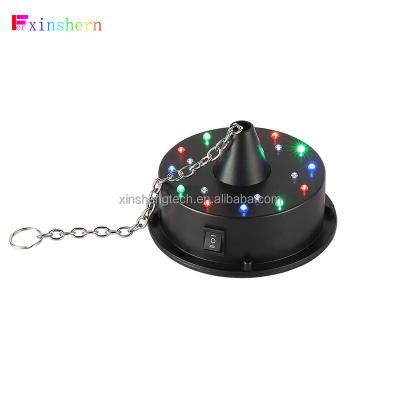 China Carryover Led Mottor Disco Light Battery Operated For Party 8 Or 12 Inch Disco Light Home Party Decoration Disco Mirror Ball Light for sale