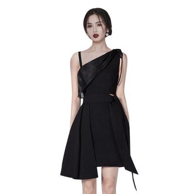 China Women Summer Evening Dress Anti-static Hot Party Sleeveless Even Dresses for sale