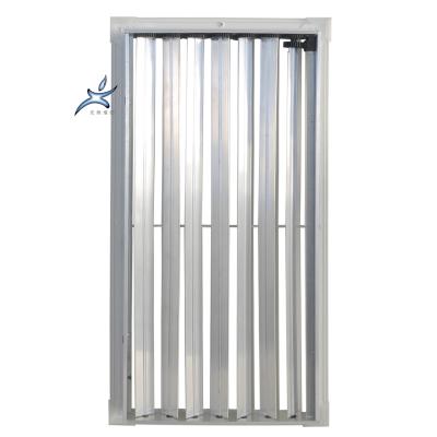 China Airflow distribution uniformity factory price single air inlet canopy with damper wholesale for sale