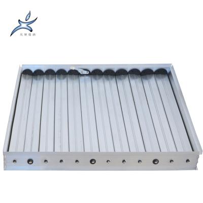 China Wholesale Stackable High Quality Low Price Aluminum Blade Diffuser Damper Opposite Square for sale