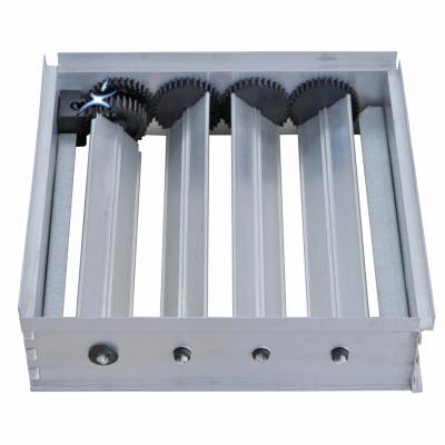 China Practical office building air damper with the good stiffness of the factory own blade for sale