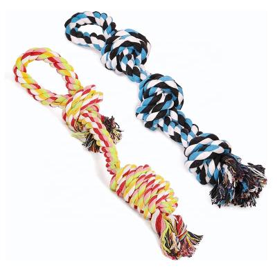 China Viable Dog Rope Toys Dog Grinding Teeth 2 Almost Indestructible Dog Toys, Rope Toy for Large Dogs, Chew Dental Cleaning Toys for sale