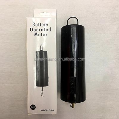 China Battery Operated Rotating Motor For Hanging Display 14*4cm Black for sale