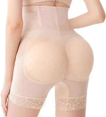 China Big Stock Now Antibacterial Women Butt Lifter Panties Padded High Waist Panty Shaper Hip And Butt Enhancer for sale