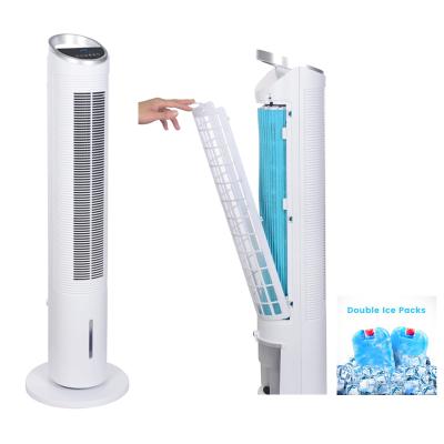 China Car Air Cooler Indoor Portable Evaporative Air Cooler with 2L Water Tank ABS Material 3sides Cooling Pad for sale