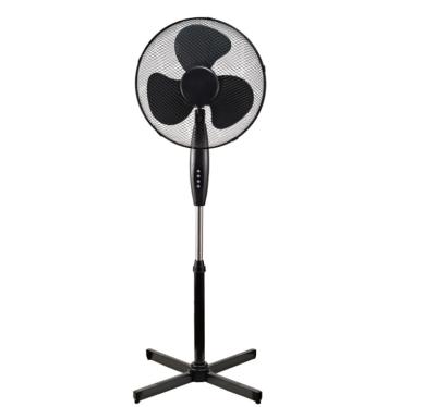 China 5 Speeds With Remote Control Height Pedestal 16 Inch Quality Home Appliance Stand Fan Fan for sale