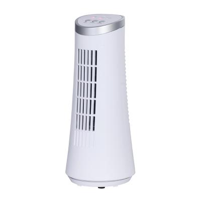 China Mini Portable Leafless Tower Pedestal Car Cooling Fan With Remote Control Tower Fan for sale