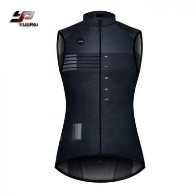 China Breathable Factory Breathable Windproof Mtb Cycling Vest Jacket Reflective Cycling Sleeveless Tops Bike Vest for sale