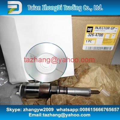 China Caterpillar Original injector 326-4700 for 320D excavator 326-4700 32F61-00062 for sale