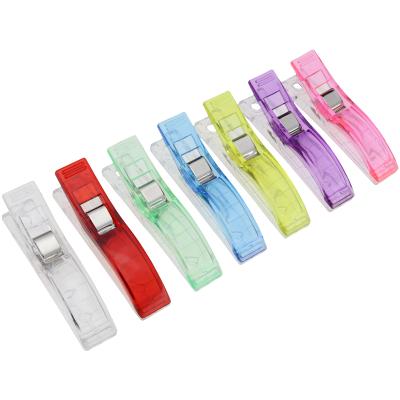 China Staple fabric; Staple Paper Assorted Colors Plastic Staples For Patchwork Sewing DIY Crafts Staples With Long Mouth Staple for sale