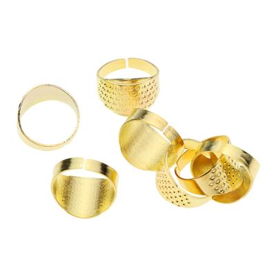 China Gold Ring Shape Sewing Thimble Mix for Sewing for sale