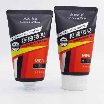 China 100ml ABL Cosmetics Skin Care Cream Plastic Tube Packaging With Printing for sale