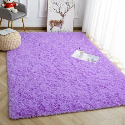 Cina Washable Custom Design Super Soft Kids Area Rug Bedroom Living Room Floor Carpets Fur Rug in vendita