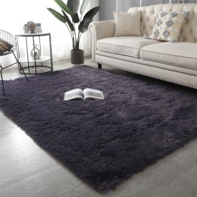 Cina Stain Resistant Faux Fur Home Area Large Plush Floor Kids Shaggy Carpet Fluffy Mats Room Silky Blanket Living Room in vendita