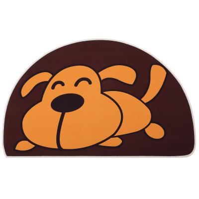 China Non Slip Polyester Animal Water Absorbing Anti Slip Bathroom Mat Floor Mat Carpet Rug For Sale for sale