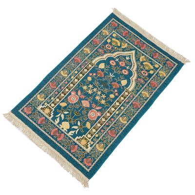 China Wholsale Anti-Slip Prayer Blankets Carpet Muslim Prayer Mat Muslim Islamic Praying Mat for sale