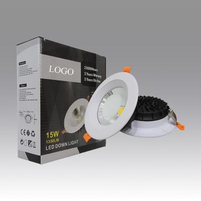 China Downlights led cost effective led pot lights downlights slim cob round ceiling down light high lumen enclosed down lighting for sale