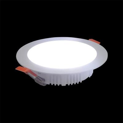 China Easy Assembly High Brightness Recessed Ultra Thin Full Power Commercial Panel Light Jar Lights for sale