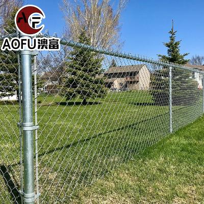 China Easily Assembled American Standard Temporary Fence Panel / Portable Construction Fence Link Chain Wholesale Price for sale