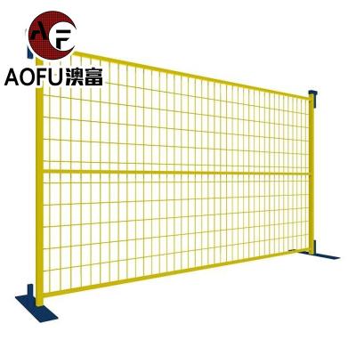 China Easily Assembled Temporary Fence Canada For Construction Site Safety Metal Fence Gate Used Temporary Dog Fence Panels For Sale for sale