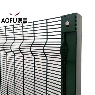 China Easily Assembled Corrogate Guard Promax 358 High View Security Door Price Clearvu High 358 Flat Bar Anti-climb Safe Hot Dipped Galvanized Mesh Barrier for sale