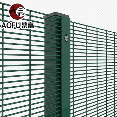 China Easily Assembled High Security Anti-Climb Steel Barrier Panels Hot Dip Galvanized 358 Barrier High Security Barrier Panels for sale