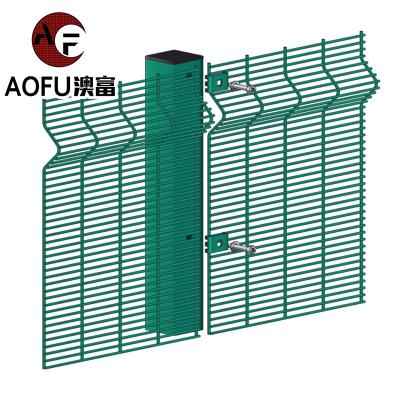 China Chinese High Security Welded Steel Wire Fence High Security Wire Mesh Anti Climb Easily Assembled Factory Supply 358 Dense Wire Mesh Fence for sale