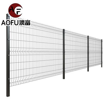 China Hot Selling Easily Assembled Garden Iron Wire Mesh Fence Power Coating Good Quality Wire Mesh Fence For Yard for sale