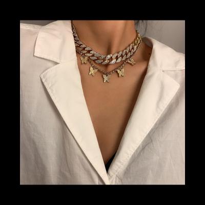 China Trendy fashion all-match factory direct jewelry alloy jewelry minimalist necklace for sale