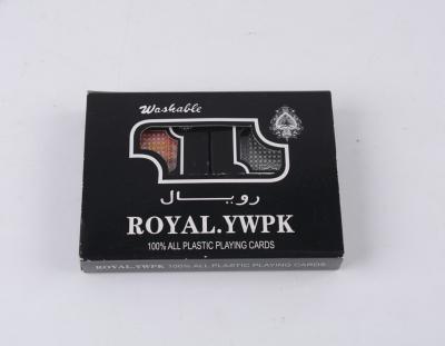 China Plastic Wholesale Manufacturer Printing Logo 63*88/57*87Mm Size PVC kuwait Saudi Arabia Custom Poker Deck Plastic 32 Baloot Playing Card for sale