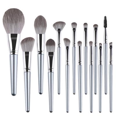 China Flat Brush 24pcs Makeup Brush Set Makeup Brush Set 14 Pieces Makeup Brush Set for sale