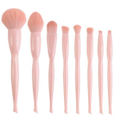 China Wholesale Makeup 24pcs Makeup Brush Set Flat Brush Faux Stone Makeup Brush Set 10pcs Makeup Brush Set for sale