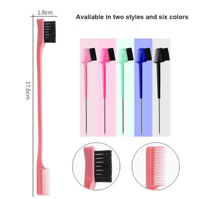 China Beauty care makeup tools dual eyebrow brush private label eyebrow brush packaging for eyebrow brush for sale