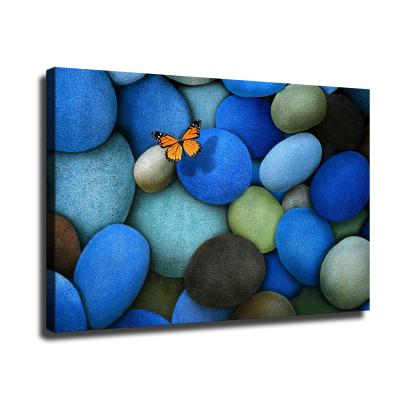 China Waterproof+ECO-Friendly Beautiful Home Decoration Landscape Wall Famous Of Butterfly Animal Art Poster Painting On Canvas for sale