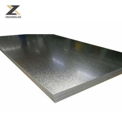 Cina 4X8 FT Zinc Galvanizzato/Galvalume Color Coated Steel Iron Metal Sheet 10mm Spessore Z275 Plain Sheet Galvanizzato in vendita