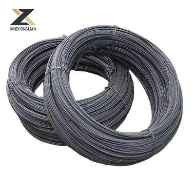 China Non Alloy Steel Wire Rods for Nail Hot Rolled Low Carbon Black Surface Payment Term Fob for sale