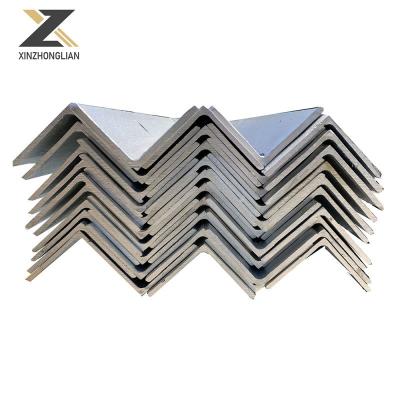 China ASTM A36 A53 Q235 Q345 Carbon Equal Angle Steel Galvanized Iron L Shape Mild Steel Angle Bar for sale