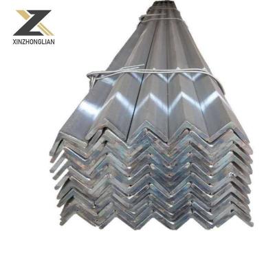 China A36 Ss400 Construction Structural Hot Dipped Galvanized Angle Iron / Equal Angle Steel for sale