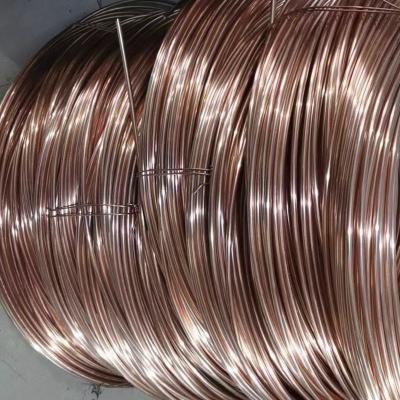 China Custom Breed Brass Copper Alloy Red Copper Wire met zilveren coating High Purity 99,99% Te koop