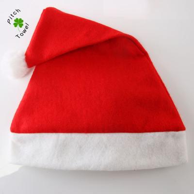 China Christamas Decoration Merry Christmas Gifts Hat Velvet Christmas Golden Hat Transparent for sale