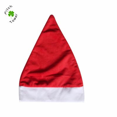 China Christamas Decoration Merry Christmas Gifts Hat Velvet Christmas Hat Santa Hat Golden Child for sale