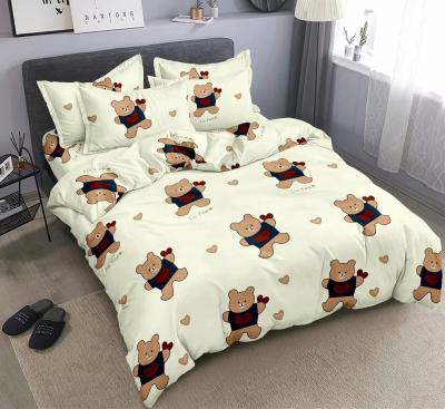 China Anti-Pull 3 or 4 Pcs Set Cartoon Kids Bed Sheet Quilt Cover High Quality Kids Bedding Set for sale