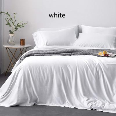 China 300TC Home Luxury Bamboo Bedding Set , Bamboo Bed Sheets Set Like Mulberry Silk for sale